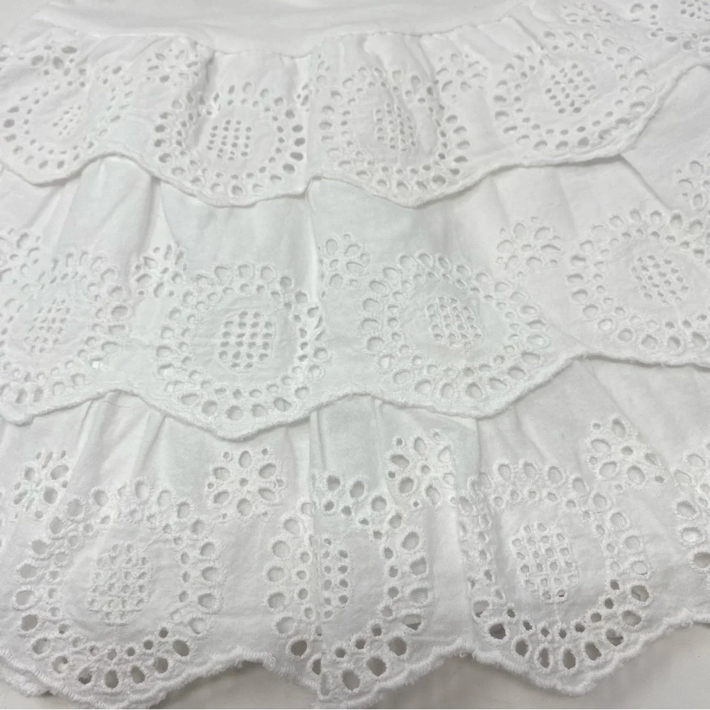 First Impressions for Macy’s White Eyelet Baby Girl Dress size 12 months